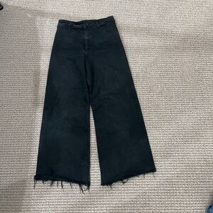 Black marine zara jeans